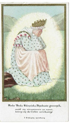 HolyCard-Polish-OurLadyofLaSalette-DateUnknown