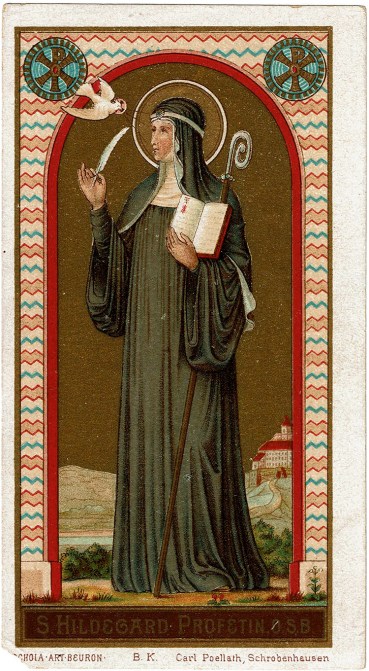 Antique German Holy Card